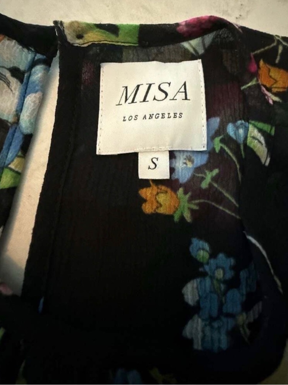 ๐MISA LAS ANGELES - CALLAE Floral Mini Dress - S ๐ - Picture 6 of 7